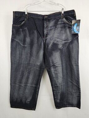 NWT Designed By MAK Men's Relaxed Fit Big & Tall Jeans, Sz 50/30